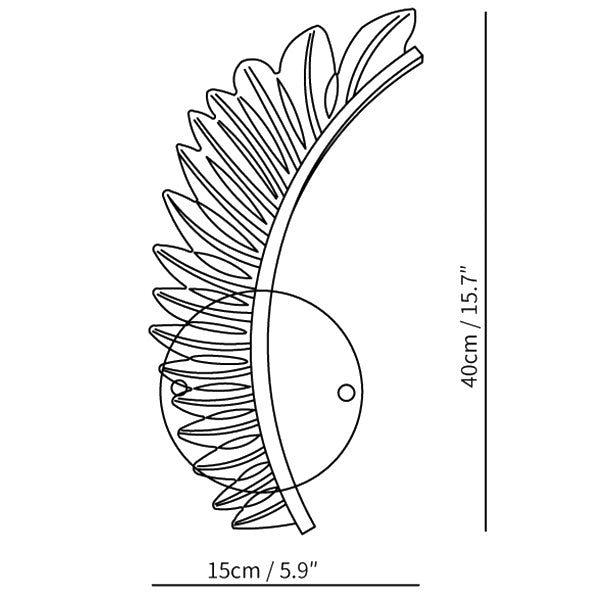 Wings of Liberty Wall Light
