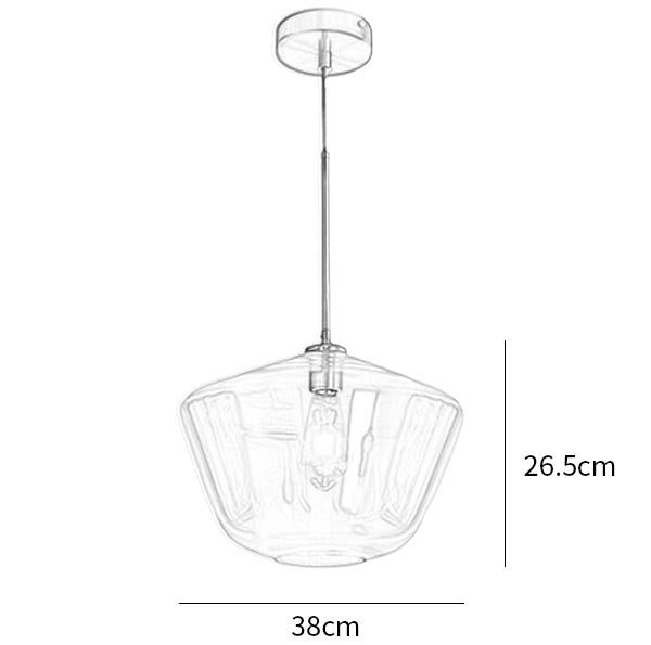 Arclinea Glass Pendant Lamp