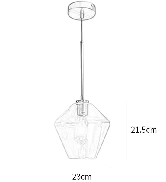Arclinea Glass Pendant Lamp