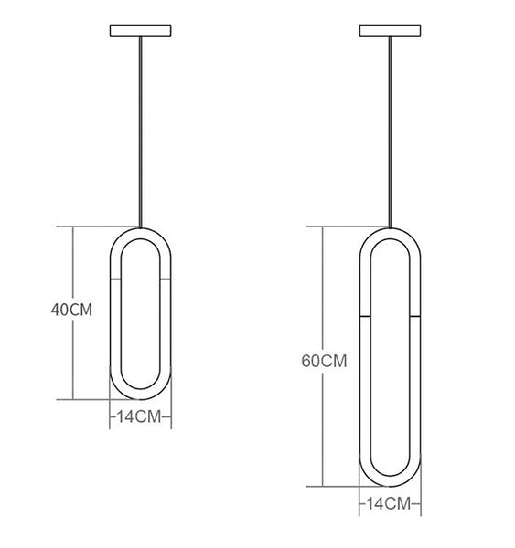 Darla Clip Pendant Lamp