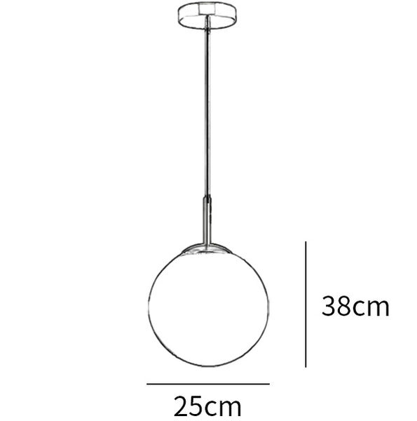 Jaden Dimpled Pendant Light
